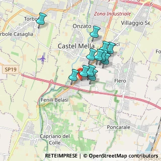 Mappa Via Galileo Galilei, 25020 Flero BS, Italia (1.29833)