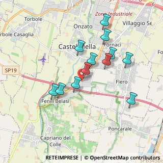 Mappa Via Galileo Galilei, 25020 Flero BS, Italia (1.66667)
