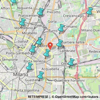 Mappa Via Giuseppe Luosi, 20131 Milano MI, Italia (2.41667)