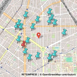 Mappa Via Giuseppe Luosi, 20131 Milano MI, Italia (0.5875)