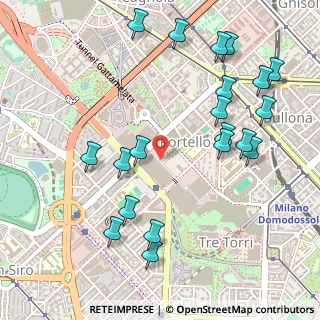 Mappa Via Nicodemo Tranchedini, 20149 Milano MI, Italia (0.592)