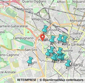 Mappa Via Nicodemo Tranchedini, 20149 Milano MI, Italia (1.90846)