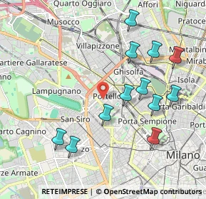 Mappa Via Nicodemo Tranchedini, 20149 Milano MI, Italia (2.08)