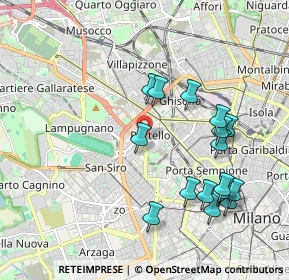 Mappa Via Nicodemo Tranchedini, 20149 Milano MI, Italia (2.03938)