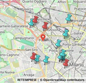 Mappa Via Nicodemo Tranchedini, 20149 Milano MI, Italia (2.10214)