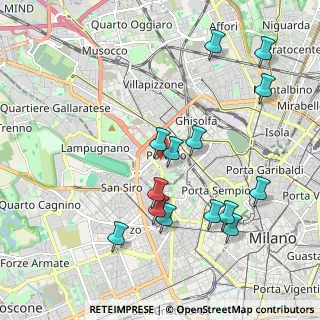 Mappa Via Nicodemo Tranchedini, 20149 Milano MI, Italia (2.1)