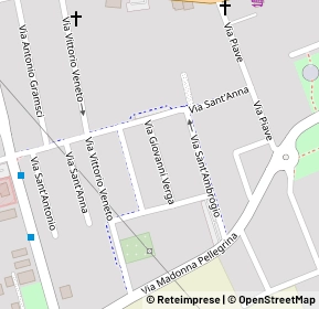 Mappa Via Giovanni Verga, 20008 Bareggio MI, Italia (0.12308)