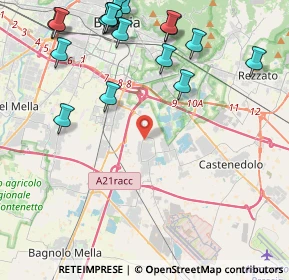 Mappa Via IV Novembre, 25010 Borgosatollo BS, Italia (5.45167)