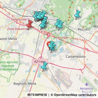Mappa Via IV Novembre, 25010 Borgosatollo BS, Italia (4.20294)