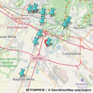Mappa Via IV Novembre, 25010 Borgosatollo BS, Italia (4.755)