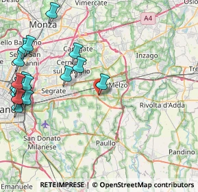 Mappa Via Buozzi, 20062 Liscate MI, Italia (11.251)