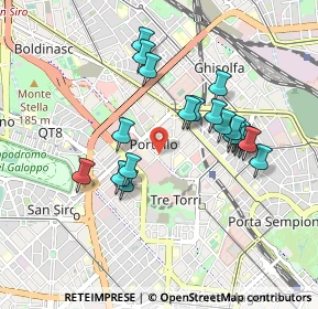 Mappa Via Bartolomeo Colleoni, 20149 Milano MI, Italia (0.826)