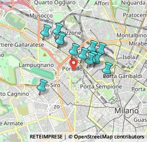 Mappa Via Bartolomeo Colleoni, 20149 Milano MI, Italia (1.34231)