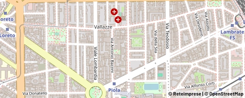 Mappa Milano