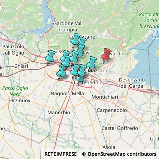 Mappa Via Carlo, 25010 Borgosatollo BS, Italia (8.09286)