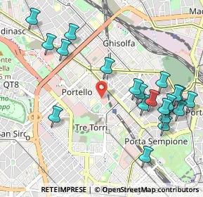 Mappa Via Arona, 20149 Milano MI, Italia (1.181)