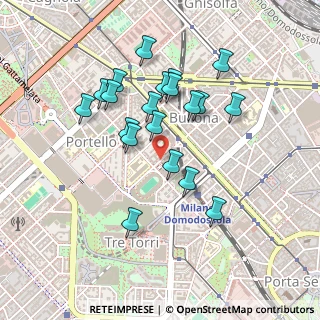 Mappa Via Arona, 20149 Milano MI, Italia (0.41)
