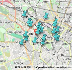 Mappa Via Arona, 20149 Milano MI, Italia (1.435)