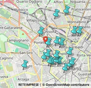 Mappa Via Arona, 20149 Milano MI, Italia (2.008)
