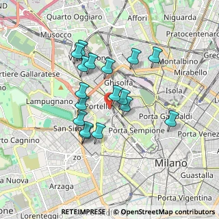 Mappa Via Arona, 20149 Milano MI, Italia (1.49941)