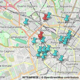 Mappa Via Arona, 20149 Milano MI, Italia (2.0595)