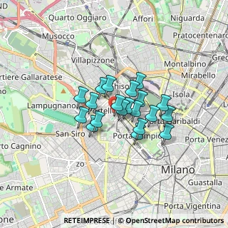 Mappa Via Arona, 20149 Milano MI, Italia (1.093)