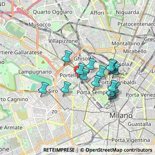 Mappa Via Arona, 20149 Milano MI, Italia (1.53824)