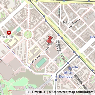 Mappa Via Arona, 14, 20149 Milano, Milano (Lombardia)
