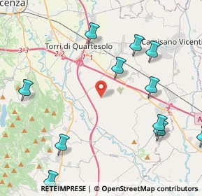 Mappa Via Ghizzole, 36023 Longare VI, Italia (5.20182)