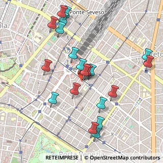 Mappa Via Roberto Lepetit, 20124 Milano MI, Italia (0.5295)