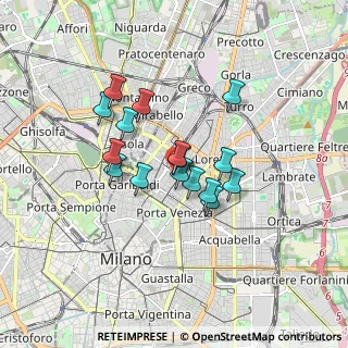 Mappa Via Roberto Lepetit, 20124 Milano MI, Italia (1.26813)