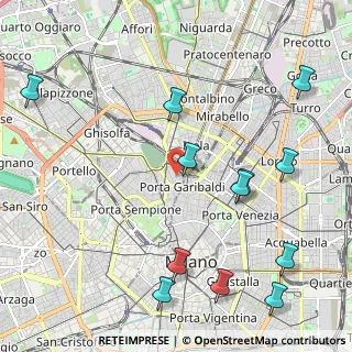 Mappa Via Privata Nino Bonnet, 20154 Milano MI, Italia (2.63833)
