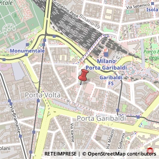 Mappa Borgo Pietrantonio Bernabei, 4, 20154 Milano, Milano (Lombardia)