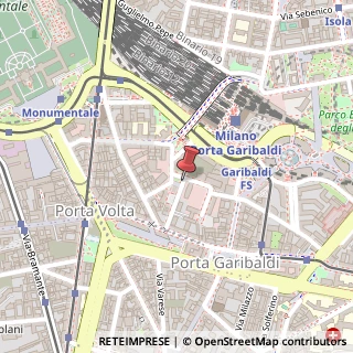 Mappa Via Marcello Staglieno, 10, 20154 Milano, Milano (Lombardia)