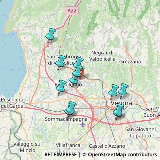 Mappa Via Lora, 37026 Verona VR, Italia (7.04667)
