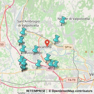 Mappa Via Lora, 37026 Verona VR, Italia (4.735)