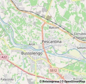 Mappa 37026 Bussolengo VR, Italia (2.8115)