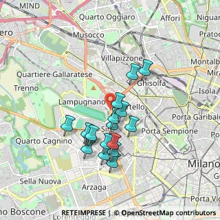 Mappa Piazza Carlo Stuparich, 20148 Milano MI, Italia (1.55118)