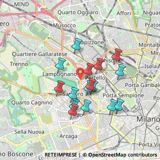 Mappa Piazza Carlo Stuparich, 20148 Milano MI, Italia (1.5475)