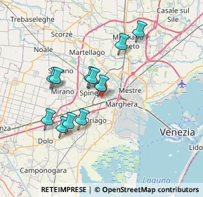 Mappa Via Ghetto, 30174 Venezia VE, Italia (6.43182)