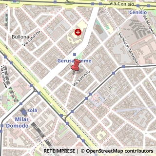 Mappa Via Giuseppe Mussi, 17N01, 20154 Milano, Milano (Lombardia)