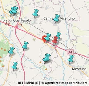 Mappa Via Vittorio Veneto, 36040 Grisignano di Zocco VI, Italia (4.44154)