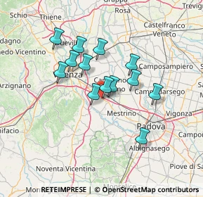 Mappa Via Vittorio Veneto, 36040 Grisignano di Zocco VI, Italia (11.05615)
