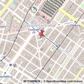 Mappa Via Antonio da Recanate, 2, 20124 Milano, Milano (Lombardia)