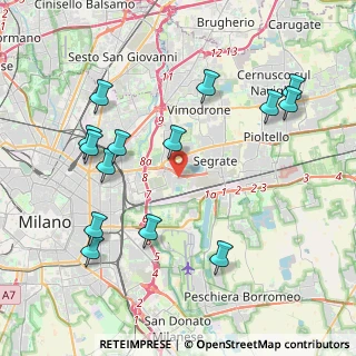 Mappa Via Toscana, 20090 Segrate MI, Italia (4.5)