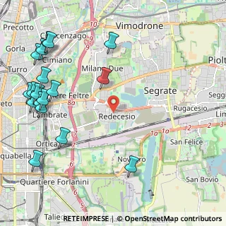 Mappa Via Toscana, 20090 Segrate MI, Italia (2.9)