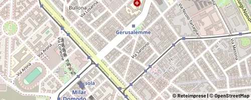 Mappa Milan