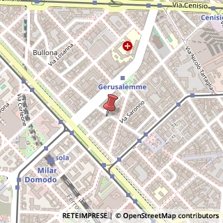 Mappa Via Pinamonte da Vimercate, 4, 20121 Milano, Milano (Lombardia)