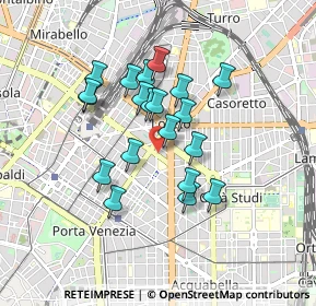 Mappa Via Claudio Monteverdi, 20131 Milano MI, Italia (0.705)