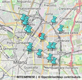 Mappa Via Claudio Monteverdi, 20131 Milano MI, Italia (1.73)